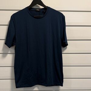 Theory Navy Short Sleeve Tee